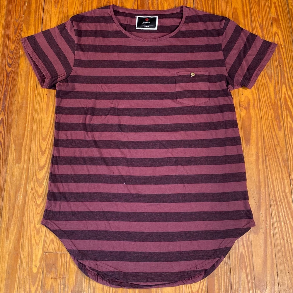 Premium Collection Short Sleeve Shirt w/ Pocket X-Large Pink/Purple